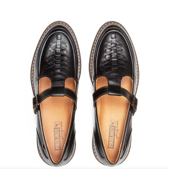 PIKOLINOS Black Leather Loafers - Picture 1 of 13